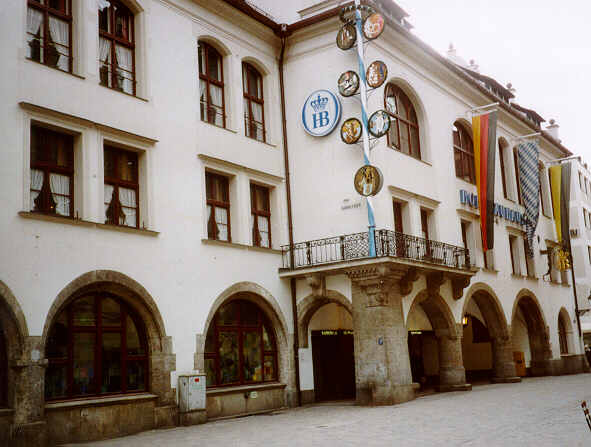 Hofbräuhaus exterior