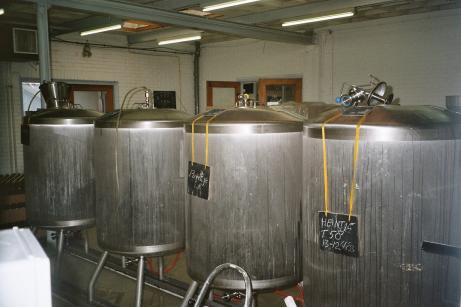 Brouwerij De Prael fermenting vessels