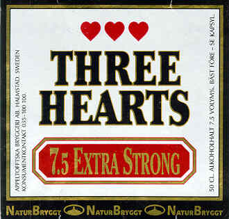 Three Hearts Extra Strong